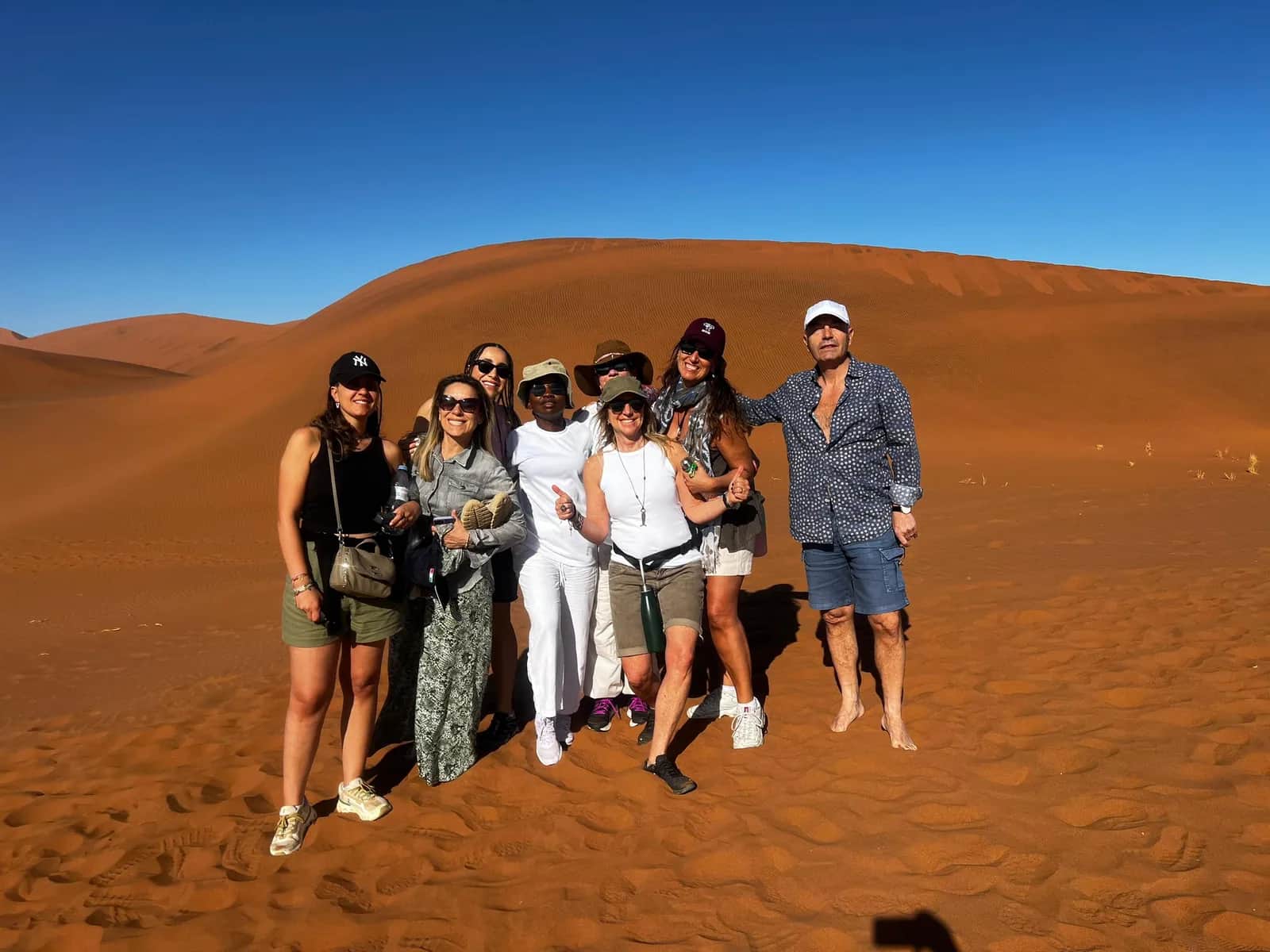 Sossusvlei Dune Climb at Dawn